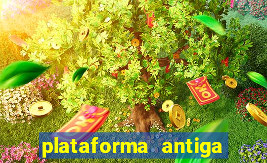 plataforma antiga de jogos